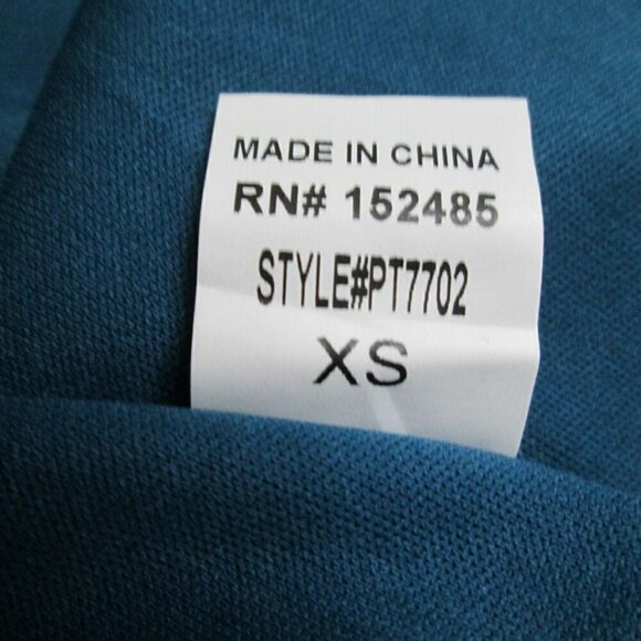 Papermoon Blouse Teal Floral Print Size XS Sleeveless V-Neck Top NWT - Picture 8 of 15